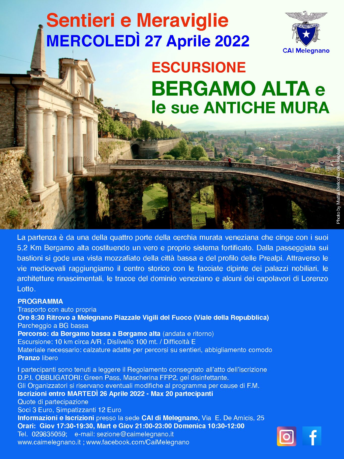 Escursione a Bergamo Alta