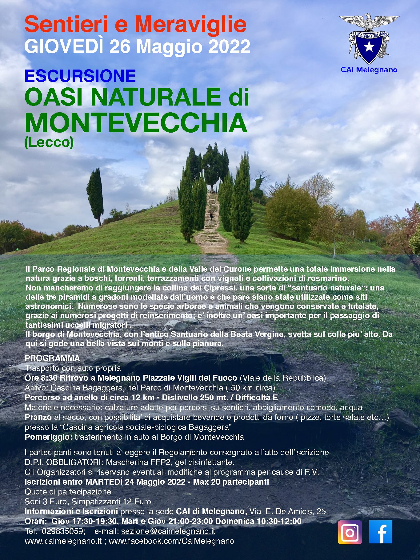 Escursione all’oasi naturale di Montevecchia