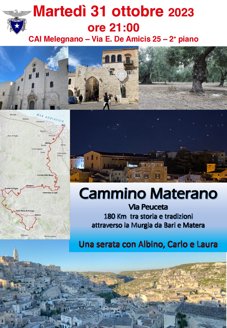 Cammino Materano – via Peuceta