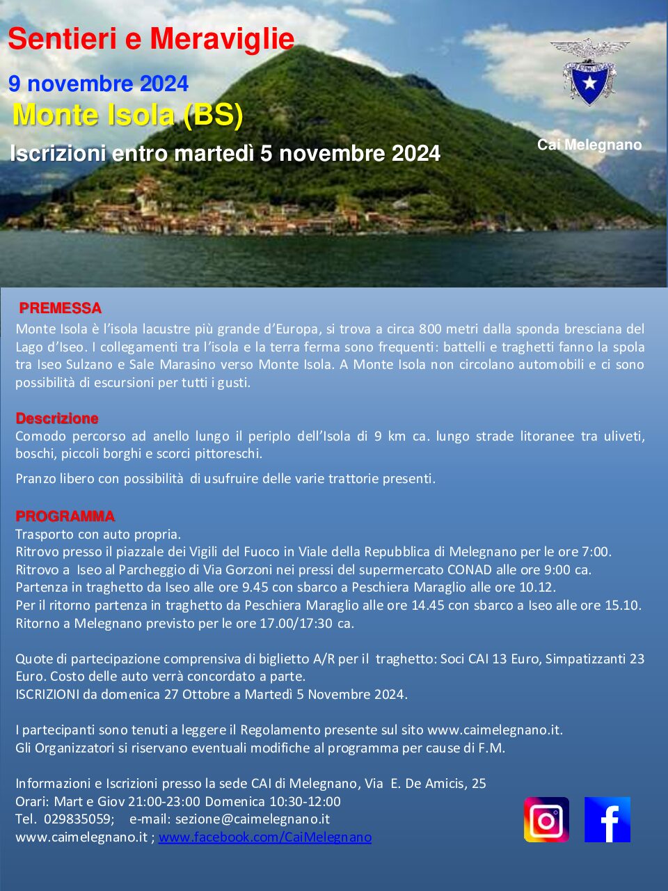 Gita a Monte Isola (BS)