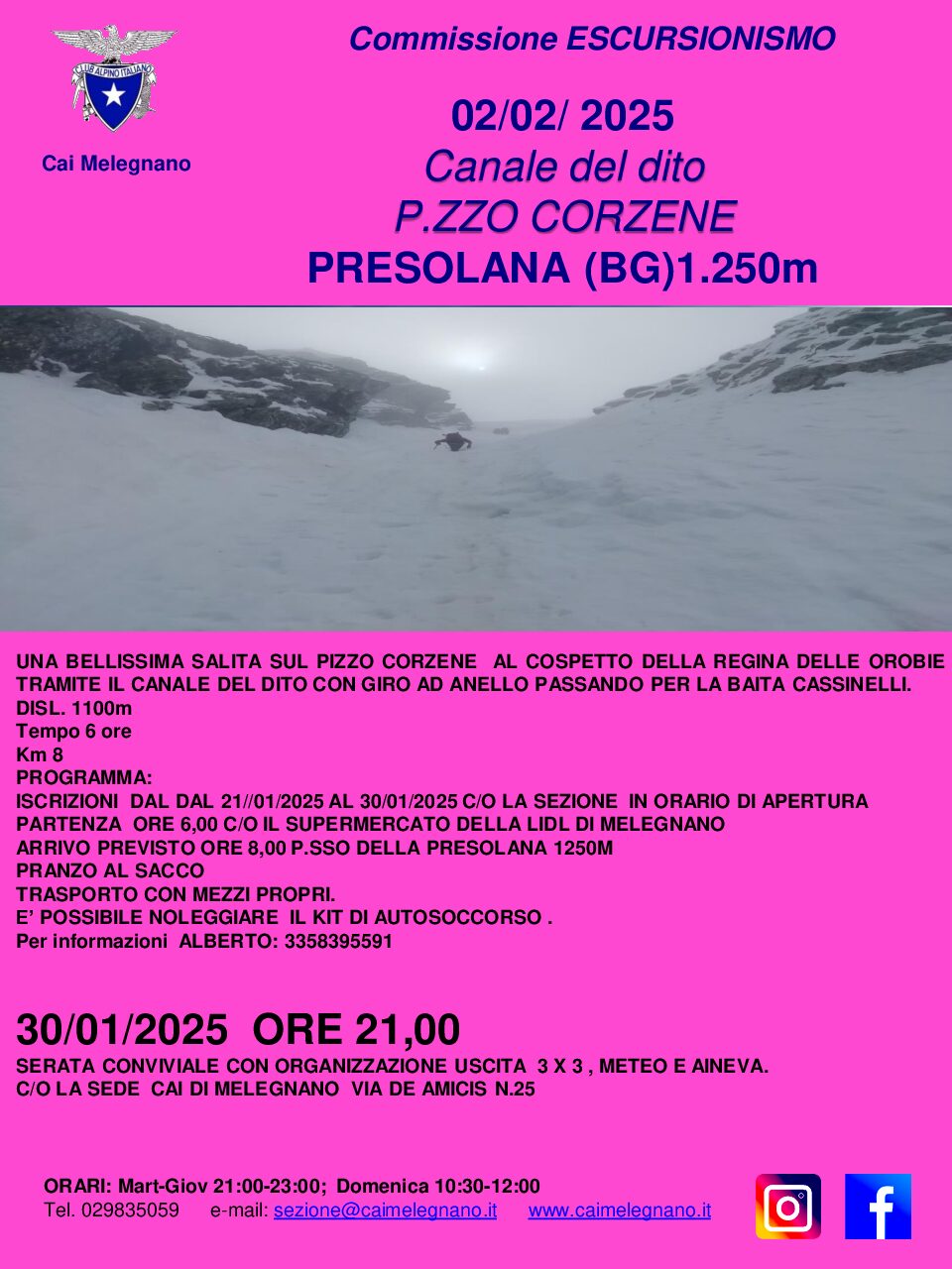 Escursionismo impegnativo: Pizzo Corzene (BG)