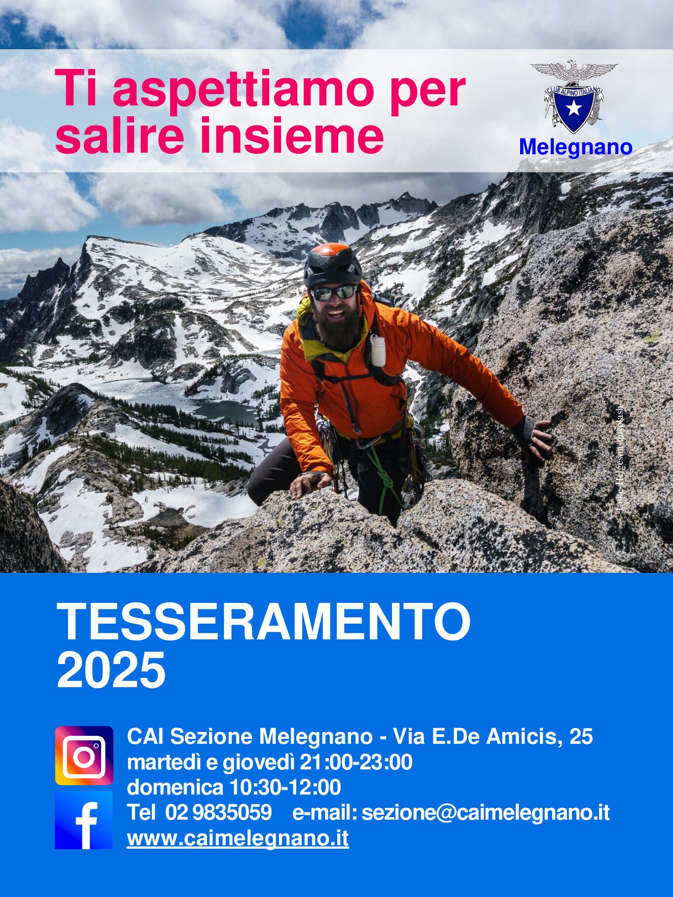 Tesseramento CAI 2025