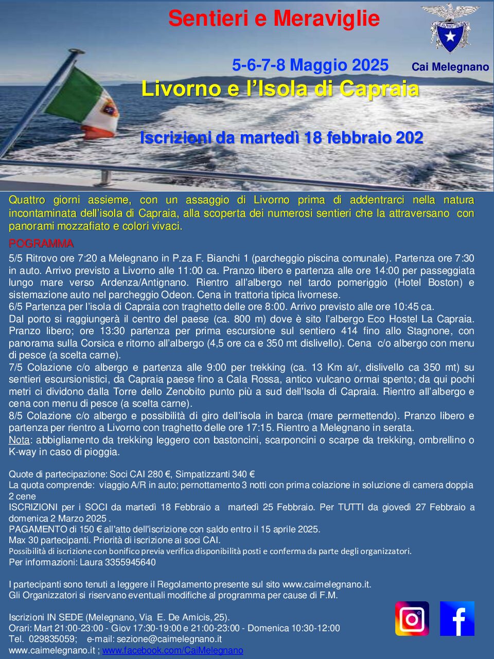 Livorno e l’isola Capraia