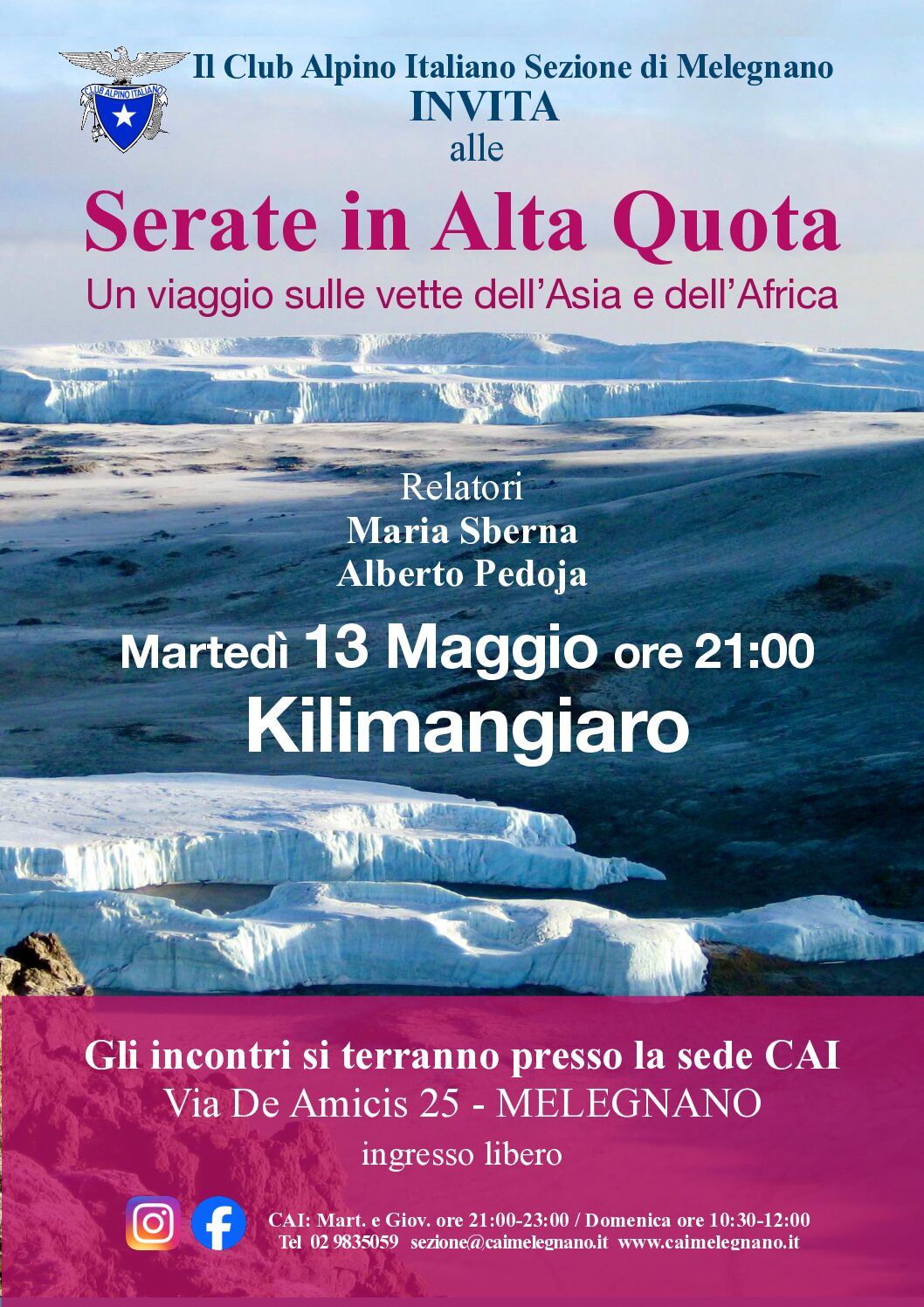 Serate in alta quota: Kilimangiaro