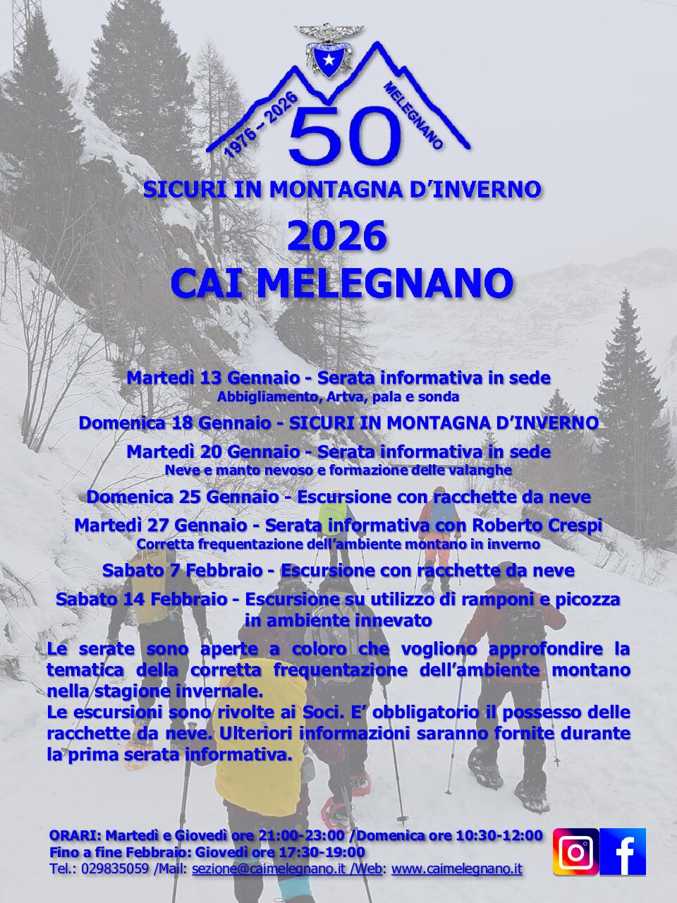 Sicuri in montagna d’inverno – 2026