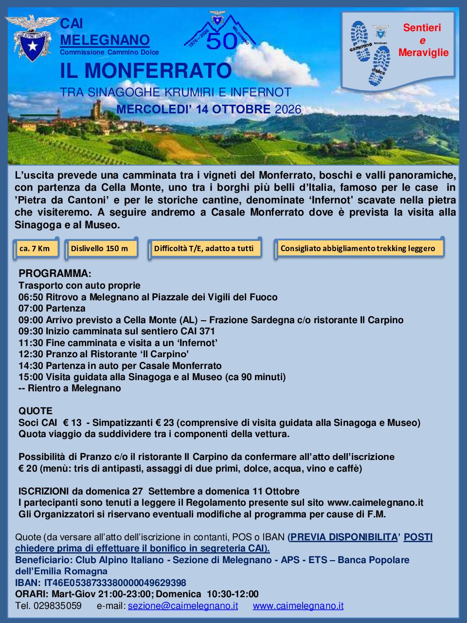 IL MONFERRATO TRA SINAGOGHE KRUMIRI E INFERNOT